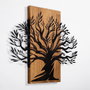 Wallity Monumental Tree Escultura de Pared en Nogal y Negro